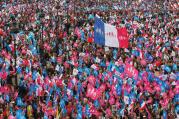 A 'manifestation' against the legalization of same-sex marriage in France in May 2013