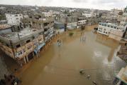 Christmas Flood: Heavy rains in December overwhelmed the decrepit infrastructure of Gaza City.