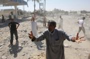 THE ANGUISH CONTINUES: Viewing the aftermath of Israeli shelling and airstrikes in Khan Younis, on the Gaza Strip on Aug. 1. 