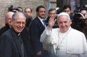 Adolfo Nicolas and friend