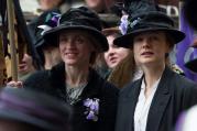 Carey Mulligan, right, in "Suffragette"