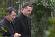 Archbishop Christophe Pierre and Matt Malone, S.J.