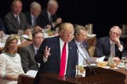 Republican presidential candidate Donald Trump speaks to the Economic Club of New York, Thursday, Sept. 15, 2016, in New York (AP Photo/ Evan Vucci).