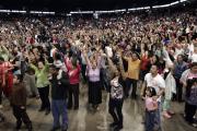 Hundreds attend annual Hispanic Charismatic Renewal in Chicago (CNS photo/Karen Callaway)