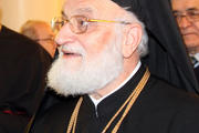 Melkite Catholic Patriarch Gregoire III Laham pictured in 2013 in Damascus, Syria.