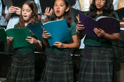 Catholic schools students sing at opening Mass of NCEA convention in Florida