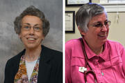 Sister Margaret Held and Sister Paula Merrill (CNS photo/School Sisters of St. Francis and Sisters of Charity of Nazareth)