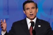 Federico Peña addresses the Democratic National Convention in Denver on Aug. 26, 2008. (AP Photo/Ron Edmonds)