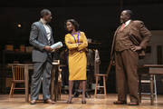 Brandon Micheal Hall, LaChanze and Chuck Cooper in Roundabout Theatre Company's “Trouble in Mind” (photo: Joan Marcus)