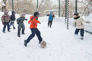 Third graders enjoy an outdoor physical education class at Tomsk Catholic School in Siberia. The school educates students from kindergarten through 11th grade (photo: Janez Sever, S.J.).