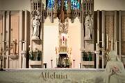 The tabernacle at Corpus Christi church in Rochester, N.Y.