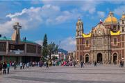 The Basilica of Our Lady of Guadalupe (1976 building at left and 1709 building in center), Mexico City (iStock/Byelikova_Oksana)