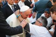 New Evangelizer: Pope Francis in Cagliari, Sardinia, on Sept. 22