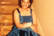 Lynn Fulmore at her 8th-grade formal