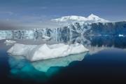 The Sheldon Glacier is melting due to climate change off Adelaide Island, Antarctica. (CNS photo/NASA handout via Reuters)