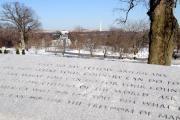 Engraved words from Kennedy's inaugural address (iStockPhoto)