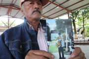 Father of missing student displays photo in Mexico