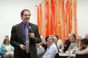 Joe Paprocki leads a session at the 38th annual National Association of Lay Ministry conference held at Catholic Theological Union in Chicago, June 3. 