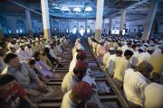 A BETTER PATH. Pakistani men at Friday prayers in the Lal Masjid (Red Mosque) on July 10, 2009, in Islamabad, Pakistan. 