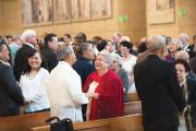 Couples renew their wedding vows on Feb. 9, World Marriage Day, at the Cathedral of Our Lady of the Angels in Los Angeles. CNS photo/Victor Aleman, Via Nueva