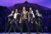 STUPID OR CLEVER? Ryan VanDenBom, Eric Sciotto, Christian Borle, Bud Weber and Aleks Pevek in "Something Rotten!"