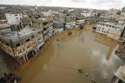 Christmas Flood: Heavy rains in December overwhelmed the decrepit infrastructure of Gaza City.