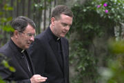 Archbishop Christophe Pierre and Matt Malone, S.J.