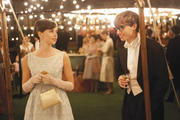 MEET-CUTE. Felicity Jones and Eddie Redmayne in “The Theory of Everything”