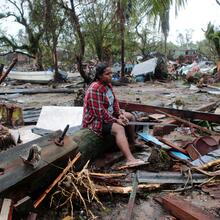 Destruction in Puerto Cabezas, Nicaragua, Nov. 17. (CNS / Oswaldo Rivas, Reuters)