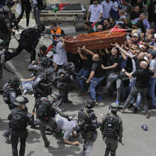 Catholic leaders condemn Israeli violence at funeral of Palestinian-American journalist