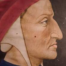 An artistic rendering of Dante Alighieri from ‘Dante: Inferno’ to Paradise (courtesy of PBS) 