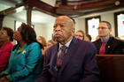 Rep. John Lewis of Georgia is shown in a scene from the documentary "John Lewis: Good Trouble" about the longtime racial equality activist and member of Congress. (CNS photo/courtesy Magnolia Pictures) 