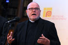 Cardinal Reinhard Marx, president of the German bishops' conference, delivers an opening statement during a general meeting in Fulda, Germany, Sept. 22. (CNS photo/Uwe Zucchi, EPA)