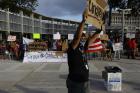 Demonstrators in San Juan last June protest against creditors trying to take control of the island nation's assets. (CNS photo/Thais Llorca, EPA)