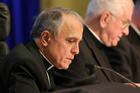 Cardinal Daniel N. DiNardo of Galveston-Houston is pictured Nov. 15, 2017, at the annual fall general assembly of the USCCB in Baltimore. (CNS photo/Bob Roller)