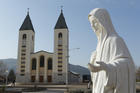 A statue of Mary is seen outside St. James Church in Medjugorje, Bosnia-Herzegovina, in this Feb. 26, 2011, file photo. (CNS photo/Paul Haring)