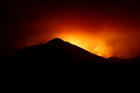 The Nuns Fire in Sonoma County, California on Oct. 10. (CNS photo/Stephen Lam, Reuters)