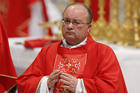 Archbishop Charles Scicluna of Malta participates in a Mass in St. Peter's Basilica at the Vatican in this June 29, 2015, file photo. Archbishop Scicluna was sent by Pope Francis to investigate clerical sexual abuse in Chile. (CNS photo/Paul Haring) 