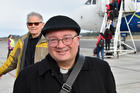 Archbishop Charles Scicluna of Malta arrives in Osorno, Chile, on June 14, beginning a pastoral mission to promote healing in the wake of a clerical sexual abuse crisis. (CNS photo/courtesy of Archdiocese of Santiago)