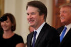 Brett Kavanaugh at the White House on July 9. (CNS photo/Jim Bourg, Reuters) 