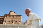 Pope Francis arrives to lead his general audience in St. Peter's Square on Aug. 29 at the Vatican. (CNS photo/Alessandro Bianchi, Reuters) 