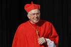 Cardinal Giovanni Battista Re arrives for Pope Francis' celebration of the opening Mass of the Synod of Bishops at the Vatican Oct 3., 2018.