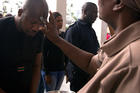 A man receives ashes during Ash Wednesday Mass inside the Church of the Assumption in Lagos, Nigeria, Feb. 26, 2020. (CNS photo/Nyancho NwaNri, Reuters)