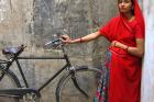 A pregnant woman in Kalupur. (Meena Kadri photo/Flickr)