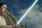 Daisy Ridley as Rey in "Star Wars: The Last Jedi." (Lucasfilm via AP)