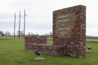 A sign for the Department of Correction's Cummins Unit prison in Varner, Ark. Seven prisoners have been scheduled to die at the prison in April as Arkansas rushes to use an execution drug that expires in May. (AP Photo/Kelly P. Kissel)