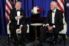 In this May 4, 2017 photo, U.S. President Donald Trump, left, meets with Australian Prime Minister Malcolm Turnbull in New York (AP Photo/Pablo Martinez Monsivais).