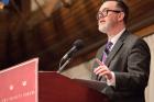 Author Rod Dreher speaks March 15 at the National Press Club about his new book on the "Benedict Option" (CNS photo/The Trinity Forum).