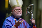 Cardinal Reinhard Marx of Munich-Freising, president of the German bishops' conference, celebrates Mass in 2017 during the opening of the annual meeting of Germany's bishops at the cathedral in Cologne. (CNS photo/Sascha Steinbach, EPA) 