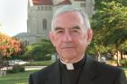 Retired San Francisco Archbishop John R. Quinn is pictured in a 2001 photo in Washington. He died June 22 at age 88 in San Francisco (CNS photo/Nancy Wiechec).